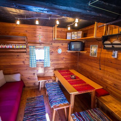 Almhütte Auszeit living room