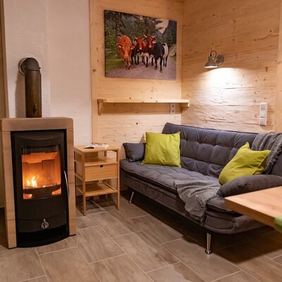 Almhütte MeineZeit living room