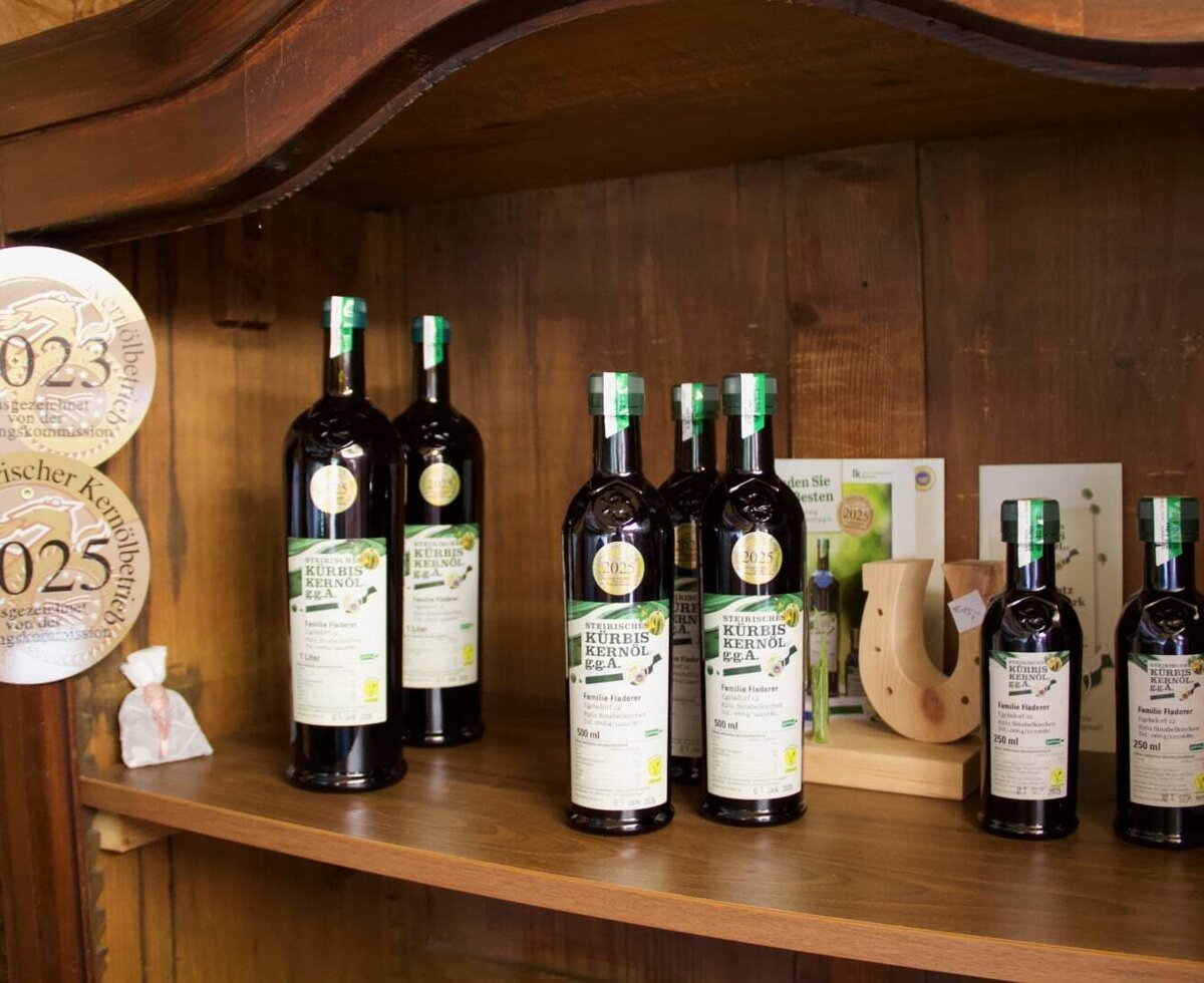 Award-winning Styrian pumpkin seed oil
