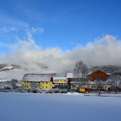 Hacknerhof in winter