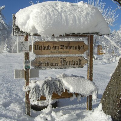 In winter, our organic and health farm transforms into a winter wonderland.