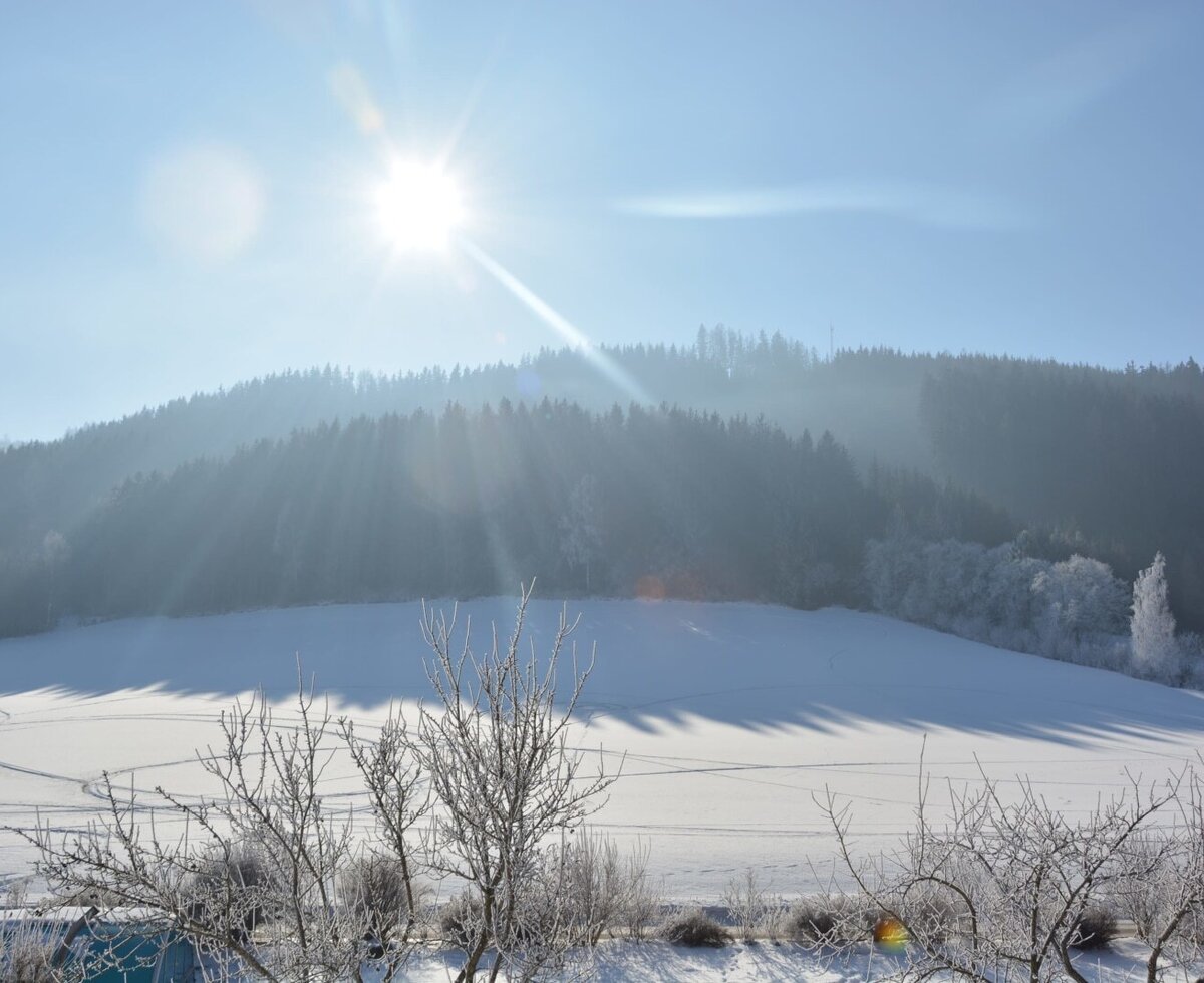 Winter's arrival in Seckau - a delight for the senses.