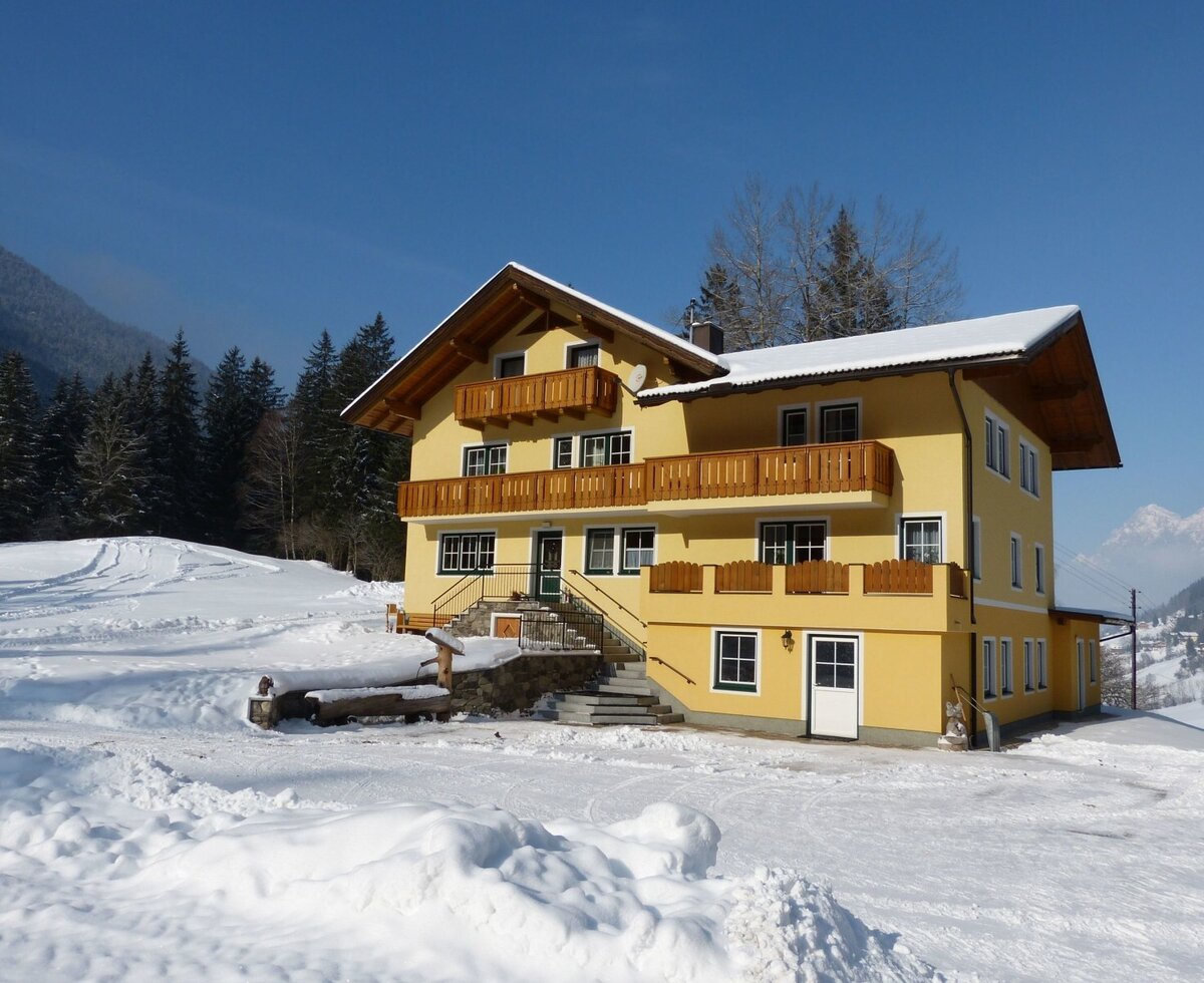 Our house in winter