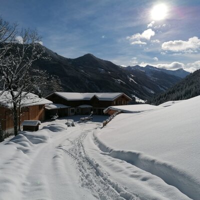 Stegerhof in winter