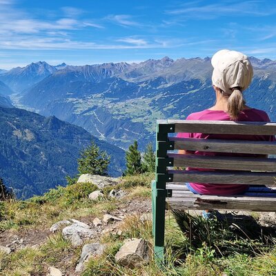 beautiful hike with magnificent views - a nature experience! Organic Farm Inntalblick