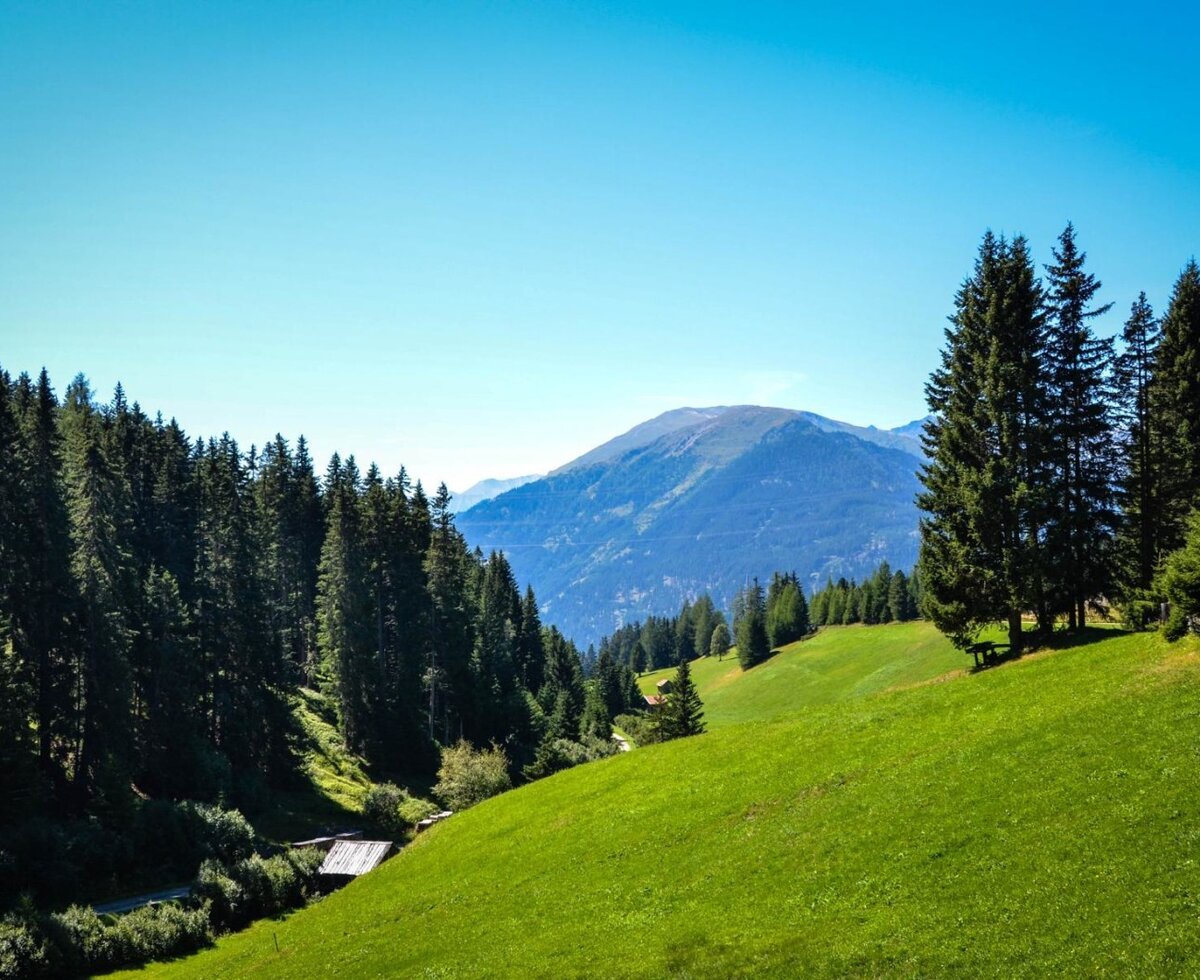 Enjoy mountain panorama