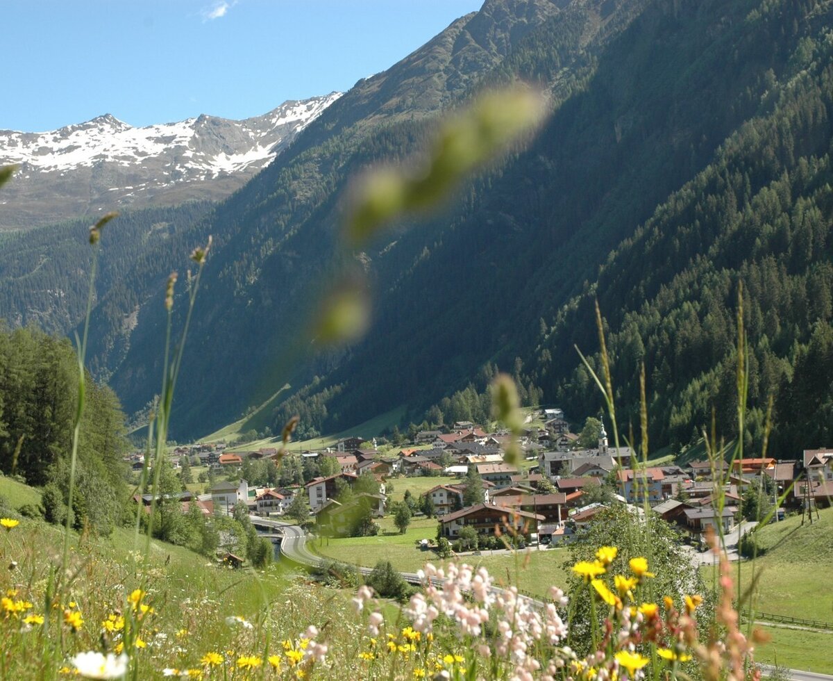 View of Feichten in the Kaunertal