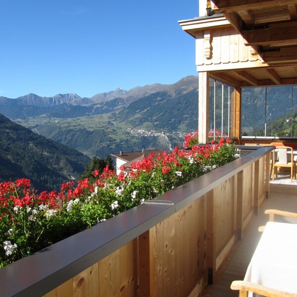 View from the balcony to the west!