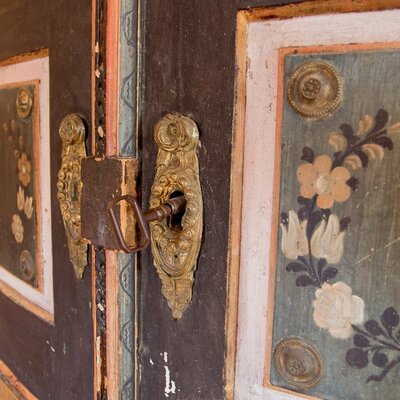 Traditional furnishings provide insights into rural life of the last century.