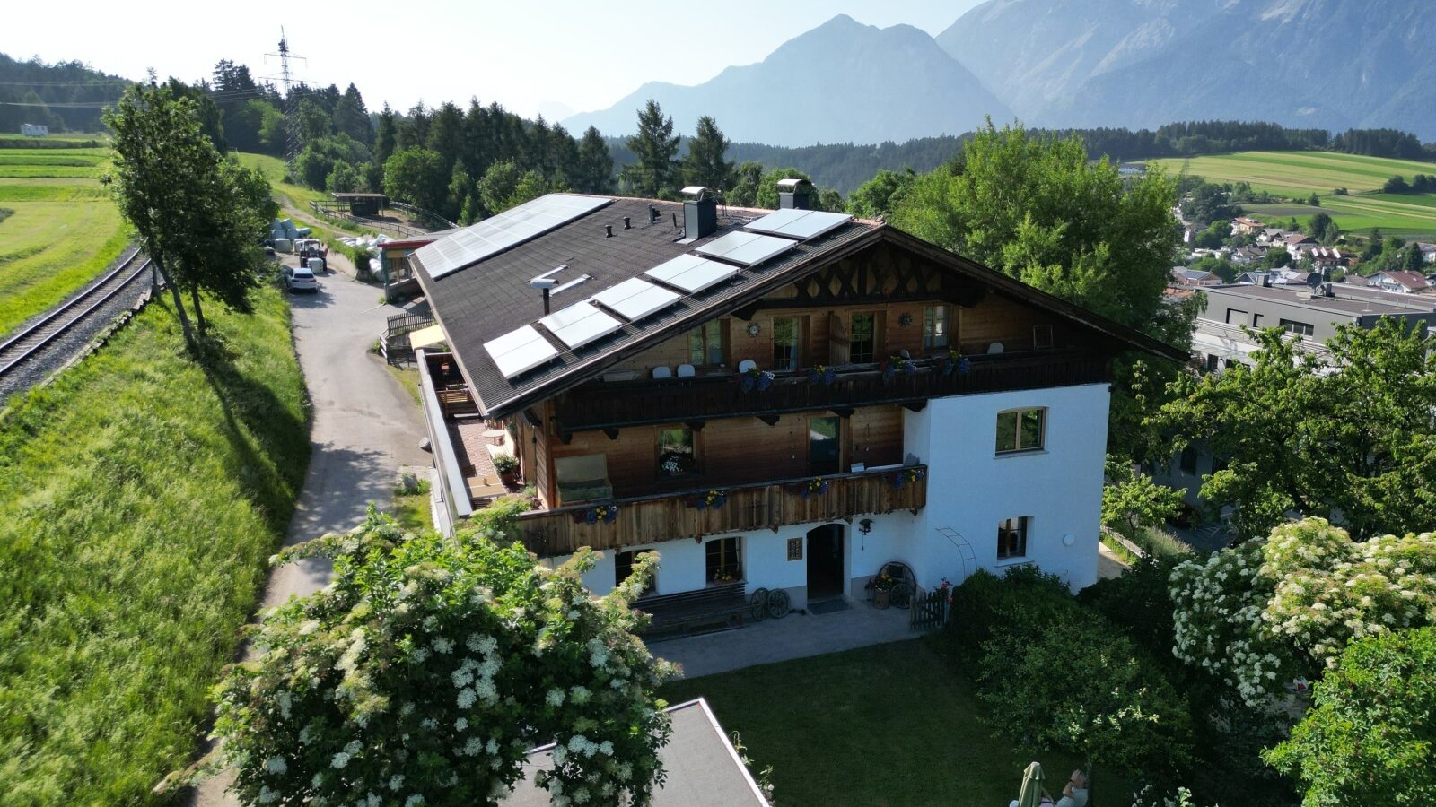 A fantastic location in the heart of the Tyrolean mountains.