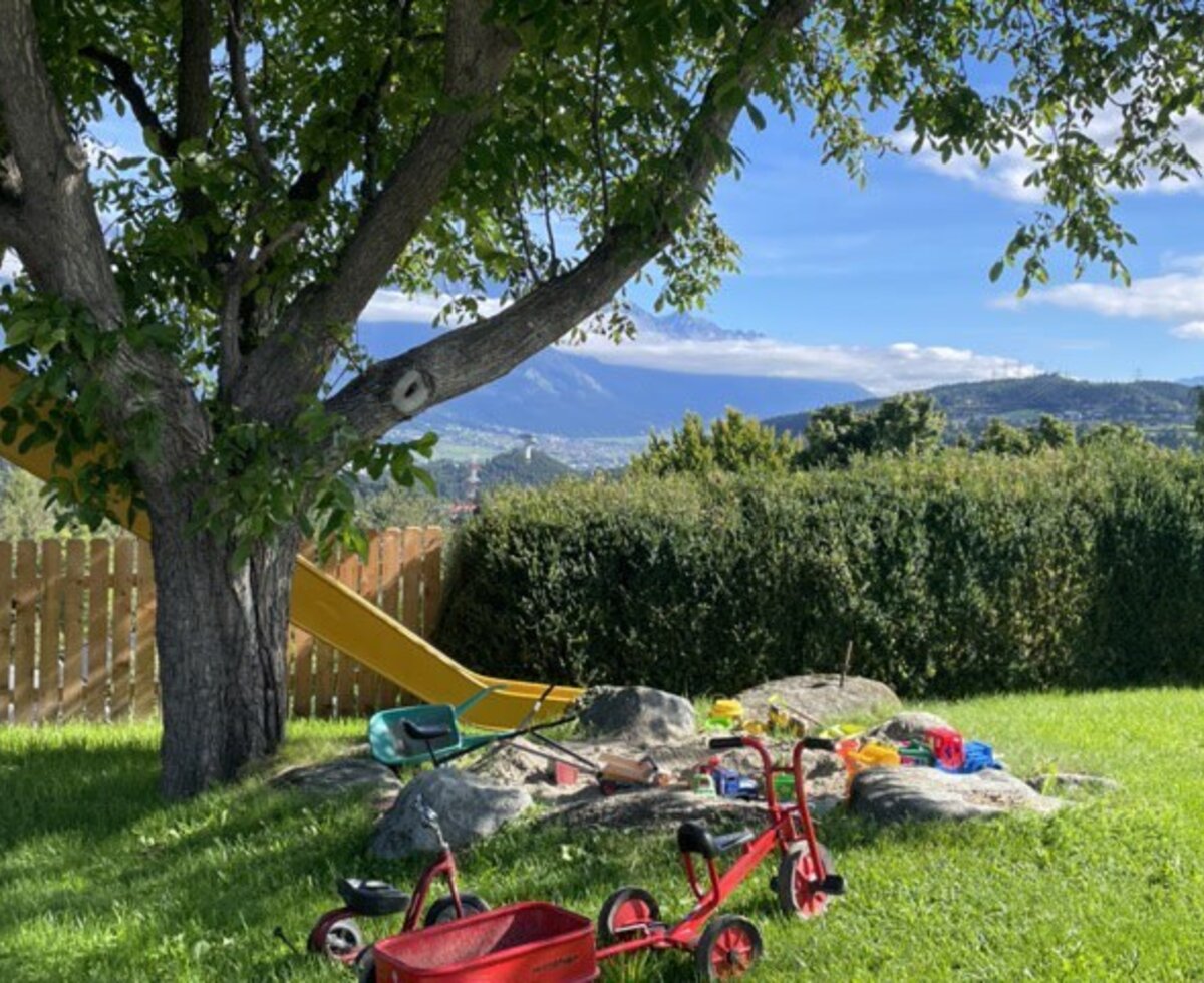 Large playground for our little guests