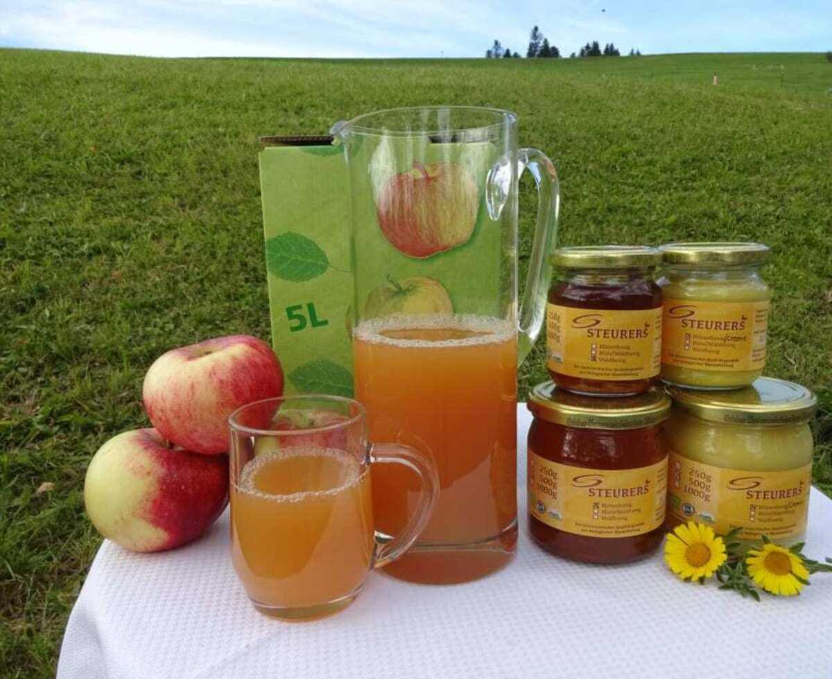 apple juice an honey