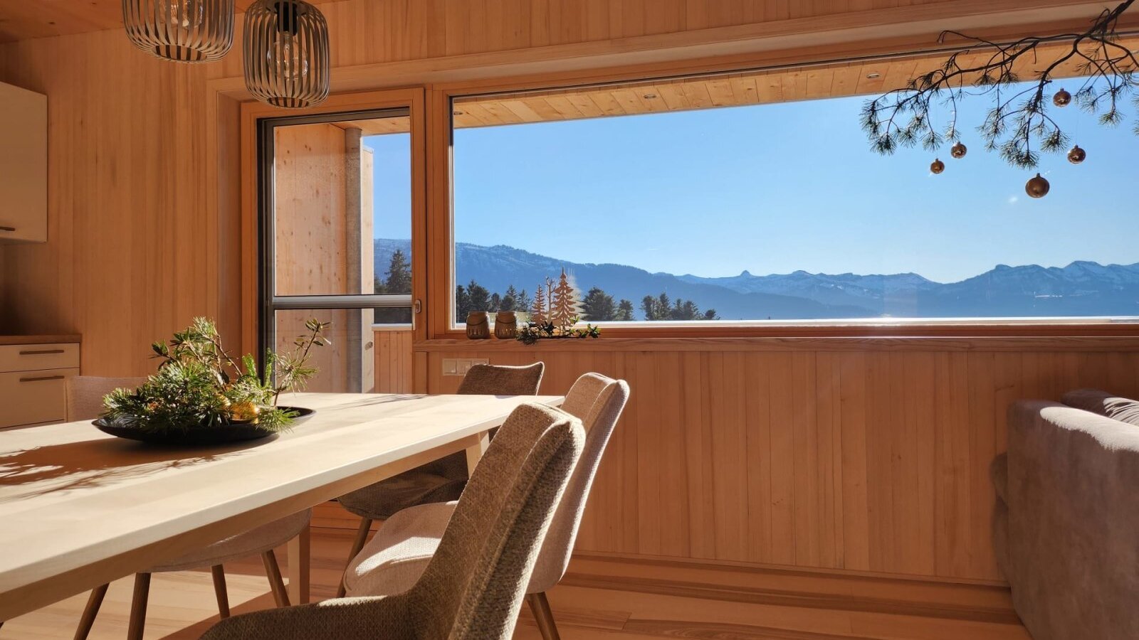 The scent of fresh wood still lingers in the air