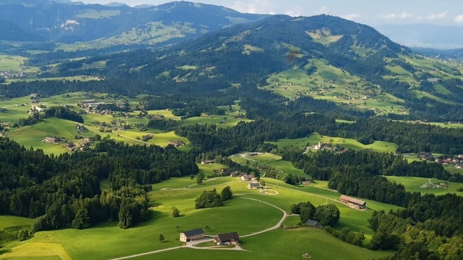 Alone location above the beautiful Bregenzerwald