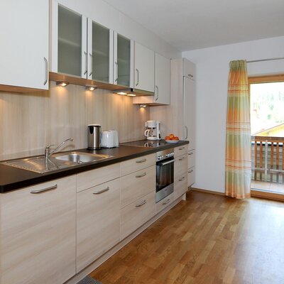 App. Sonnenuntergang kitchen