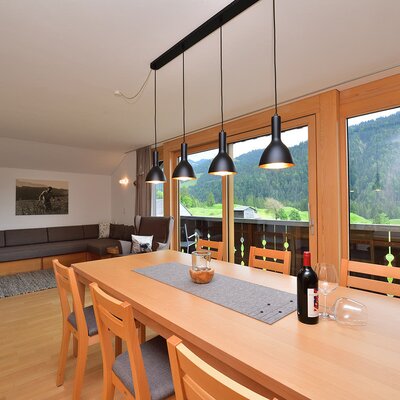 Living and dining room