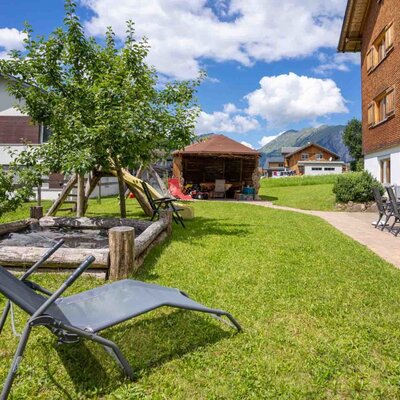 Garden and playground