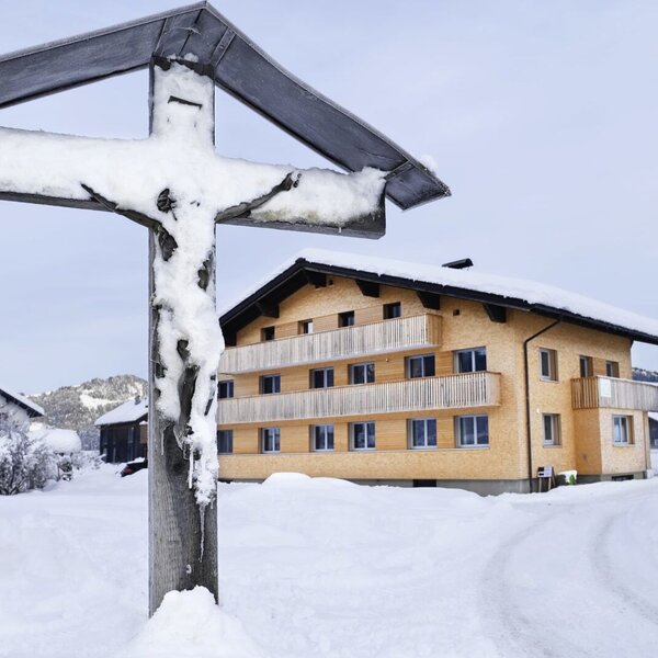 House in winter