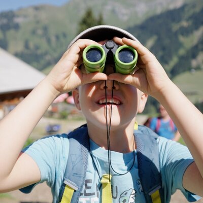 Children on the farm