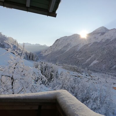 Aussicht Richtung Arlberg