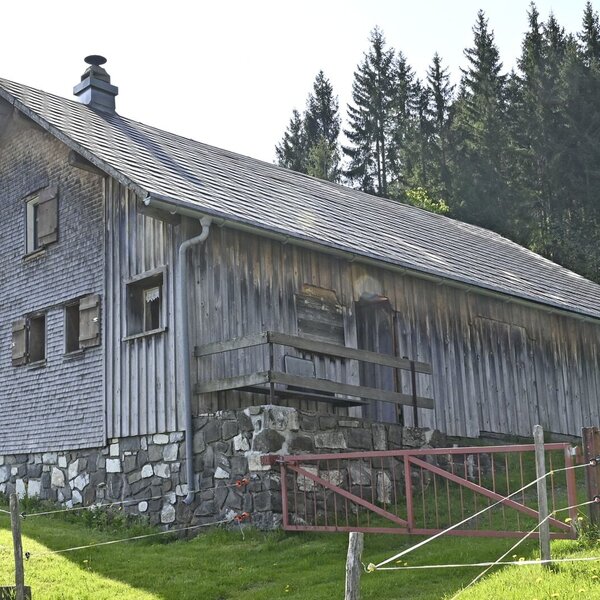 Alpine herdsmen's hut