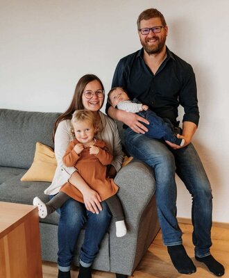 The host family of the Weitblickhof.